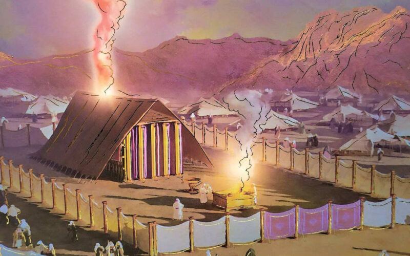 La nube coprì la tenda del convegno e la gloria del Signore riempì la Dimora